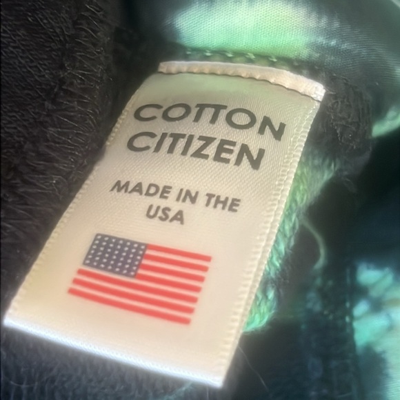 Cotton Citizen Tie Dye Zip Leg Cotton Joggers Women's Size S - Picture 10 of 11